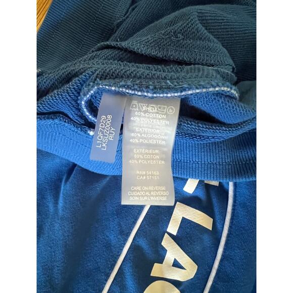 Karl Lagerfeld Paris Women’s French Terry Logo Tape Jogger Blue Size XL NWT - Picture 7 of 9